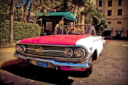 古巴, 古董车, 卡车, 汽车, 汽车, 哈瓦那, 昔日