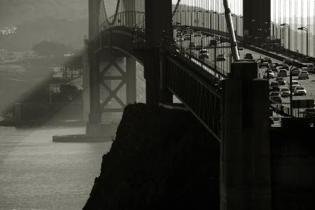 金门大桥, 悬索桥, 桥梁, 圣旧金山, 湾, 具有里程碑意义, 美国