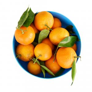 碗里, 橙色, 水果, 蓝色, 斗, 集装箱, 水果