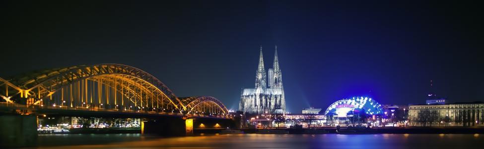 科隆, 德国, 具有里程碑意义, 城市, 建设, 建筑, 欧洲