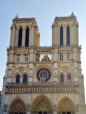 教会, 大教堂, 巴黎圣母院, 巴黎, 资本, 法国, 建筑