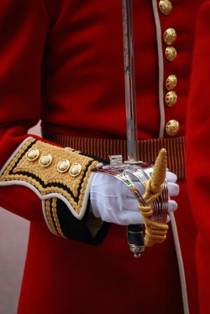 手臂, 英军, 仪式, 外套, 手套, 警卫队, 历史