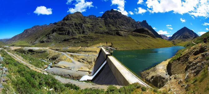水力发电发电站, huanza, 秘鲁, 水水坝, 疏通, 火力发电厂