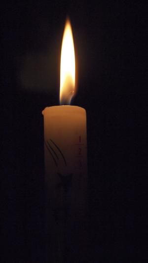 蜡烛, 来临, 照明, 光, 黑暗的背景, 宗教, 火焰