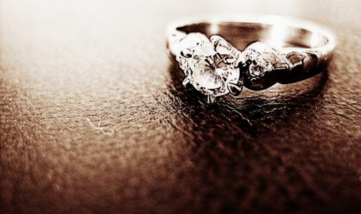 戒指, 钻石, 珠宝首饰, 订婚, 婚礼, 宝石, 礼物
