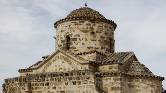 塞浦路斯, vrysoules, 圣拉萨罗伊亚 acheritou, 教会, 东正教, 宗教, 建筑