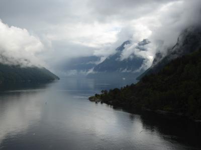 峡湾, 挪威, 水, 自然, 斯堪的那维亚, 景观, 船旅行