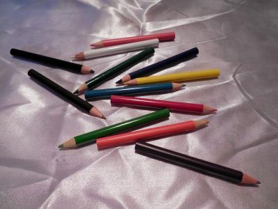 钢笔, 多彩, 颜色, 彩色铅笔, 蜡笔, 彩色的铅笔, 油漆