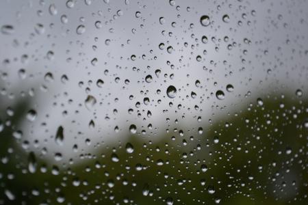 雨, 雨滴, 滴眼液, 菱形, 窗口, 水珠, 锭剂在雨以后