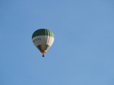 天空, 热气球, 飞行, 巴罗纳