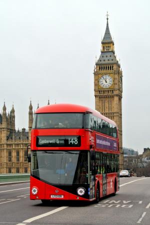 伦敦巴士, 英格兰, 英国, 具有里程碑意义, 大, 本, 塔