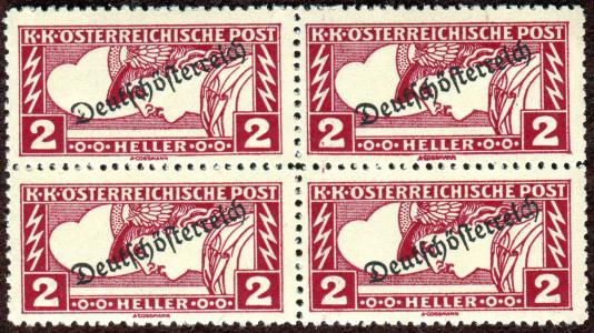 邮票, 奥地利, 德国