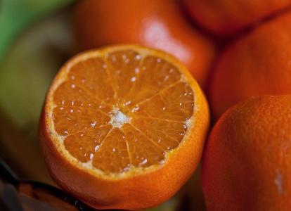 橙色, 食品, 水果, 南部, 整个, 橙色-水果, 橙色