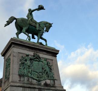 纪念碑, 雕像, 马, 瑞特, 骑马雕像, 雕塑, 从历史上看