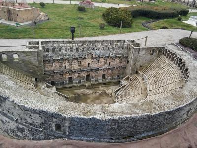 安塔利亚, 圆形剧场, aspendos, 建筑, 历史, 著名的地方, 古代