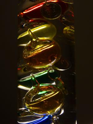 glaskugeln, 玻璃, 彩色球, 颜色, 颜色游戏, 回光