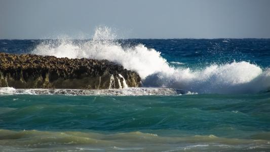 波, 粉碎, 岩质海岸, 海, 海角, 自然, 粉碎