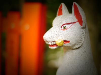 伊纳里, 狐狸, 靖国神社