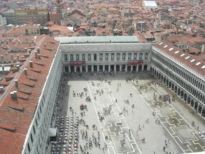 威尼斯, 意大利, 欧盟, 请参见, 景观, 城市的看法, 天花板