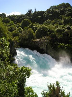 瀑布, 力, 自然, 新西兰