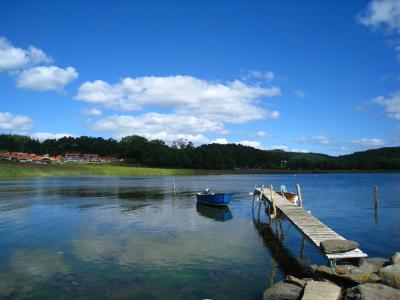 夏季, 湖, 天空, 自然, 假日, 瑞典
