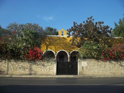 尤卡坦半岛, 墨西哥, 天空, 云彩, 入口, 房子, 首页