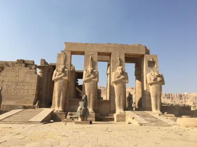 埃及, 法老, 雕像, 寺