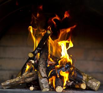 消防, 木材, 火焰, 壁炉, 热, 烧伤, 吸烟