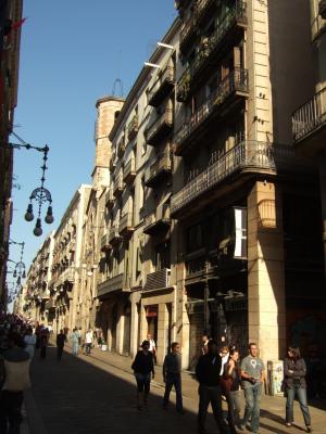 巴塞罗那, 建筑, 街道