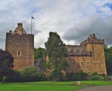 院长, 城堡, 基尔马诺克, 历史, 苏格兰, 苏格兰