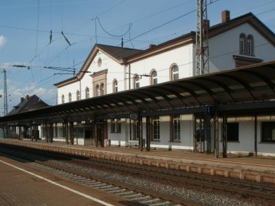 merzig, 火车站, 平台, 跟踪, 车站, 运输, 旅行