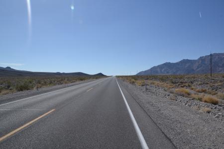 道路, 公路, 美国, 66 号公路, 沥青, 路线, 沙漠