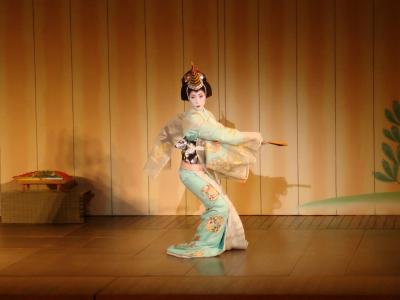 艺妓, 剧院, 日本, 性能, 舞蹈, 传统, 一个人