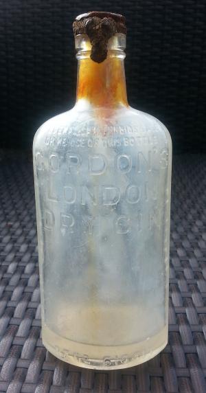 旧瓶子, 老, 瓶, 伦敦干杜松子酒, 年份, 玻璃, 酒精