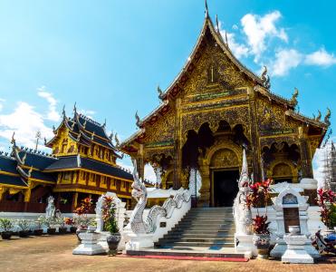 寺庙建筑群, 寺, 北泰国