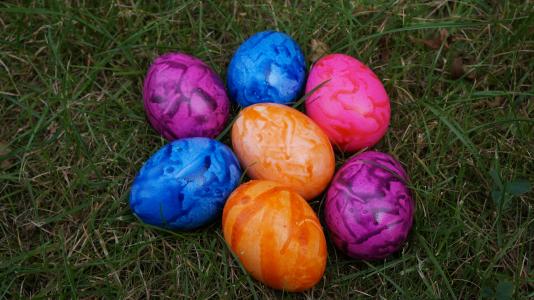 鸡蛋, 多彩, 复活节, 复活节彩蛋, 彩蛋, 颜色, 煮熟的鸡蛋