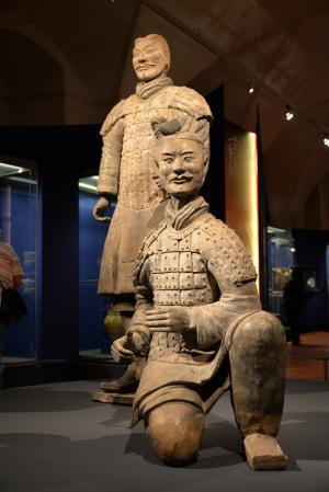 兵马俑, 战士, 雕像, 中国