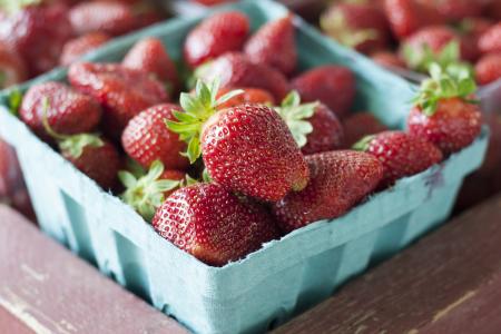 草莓, 市场, 草莓, 甜, 夏季, 花园, 营养