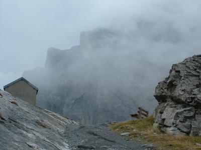 瓦莱州, 瑞士, 山脉, 云彩