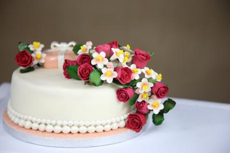 蛋糕, 吃, 装饰, 糖果, 仪式, 饰品, 花