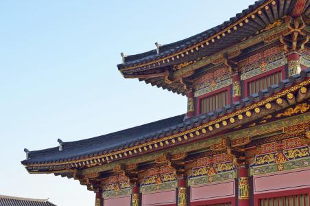 韩国, 宫, 传统, 美丽的地方, 古宫殿, 建设, 历史