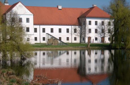 修道院, 修道院 seeon, 水的倒影, 本笃会修道院, 建设, 湖, 上部巴伐利亚