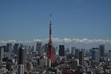东京塔, 东京, 日本, 城市, 城市景观