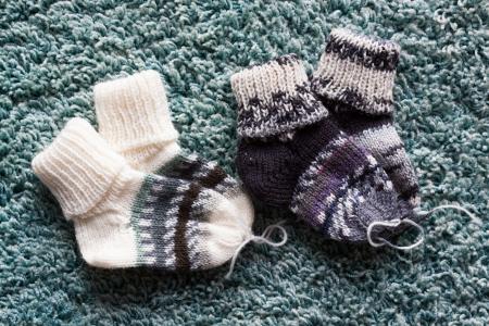 袜子, 针织, 手工劳动, 宝贝, 出生, 服装, 气候变暖