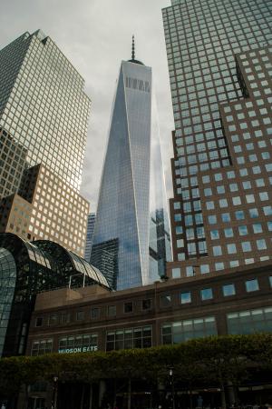 美国, 纽约, 曼哈顿, 建设, 摩天大楼, 城市场景, 办公大楼