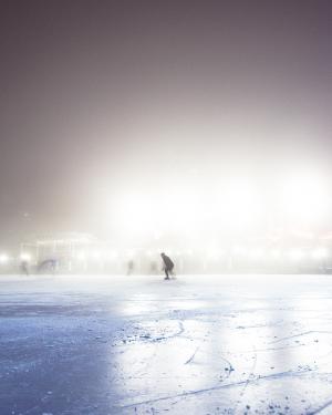 人, 感冒, 冰, 天气, 滑冰, 体育, 业余爱好