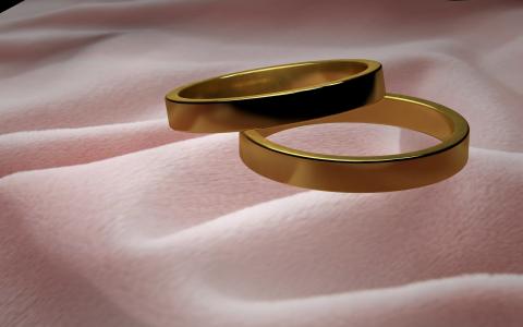 戒指, 黄金, 金戒指, 珠宝首饰, 金属, 结婚戒指, 戒指