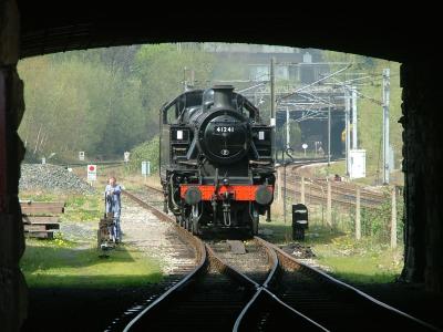keithley, kwer, 铁路, 蒸汽发动机, 跟踪, 隧道, 蒸汽
