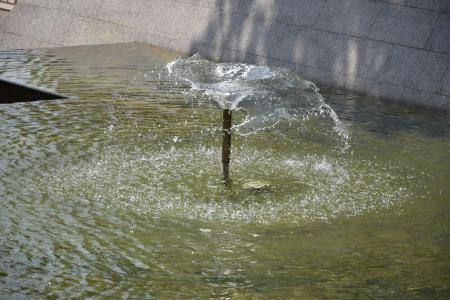 水, 喷泉, 夏季