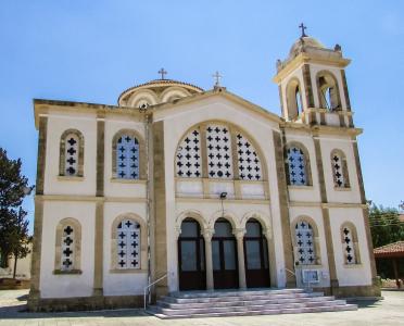 塞浦路斯, alethriko, 教会, 东正教, 建筑, 宗教